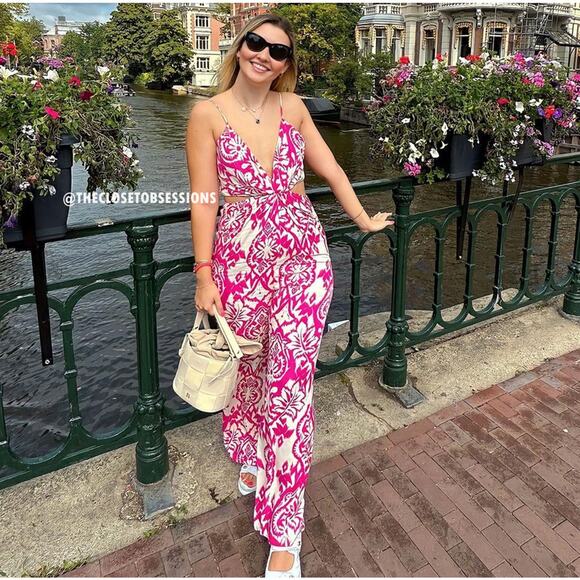 ZARA Straight Leg Jumpsuit NWT LAST ONE!!! - Picture 11 of 16